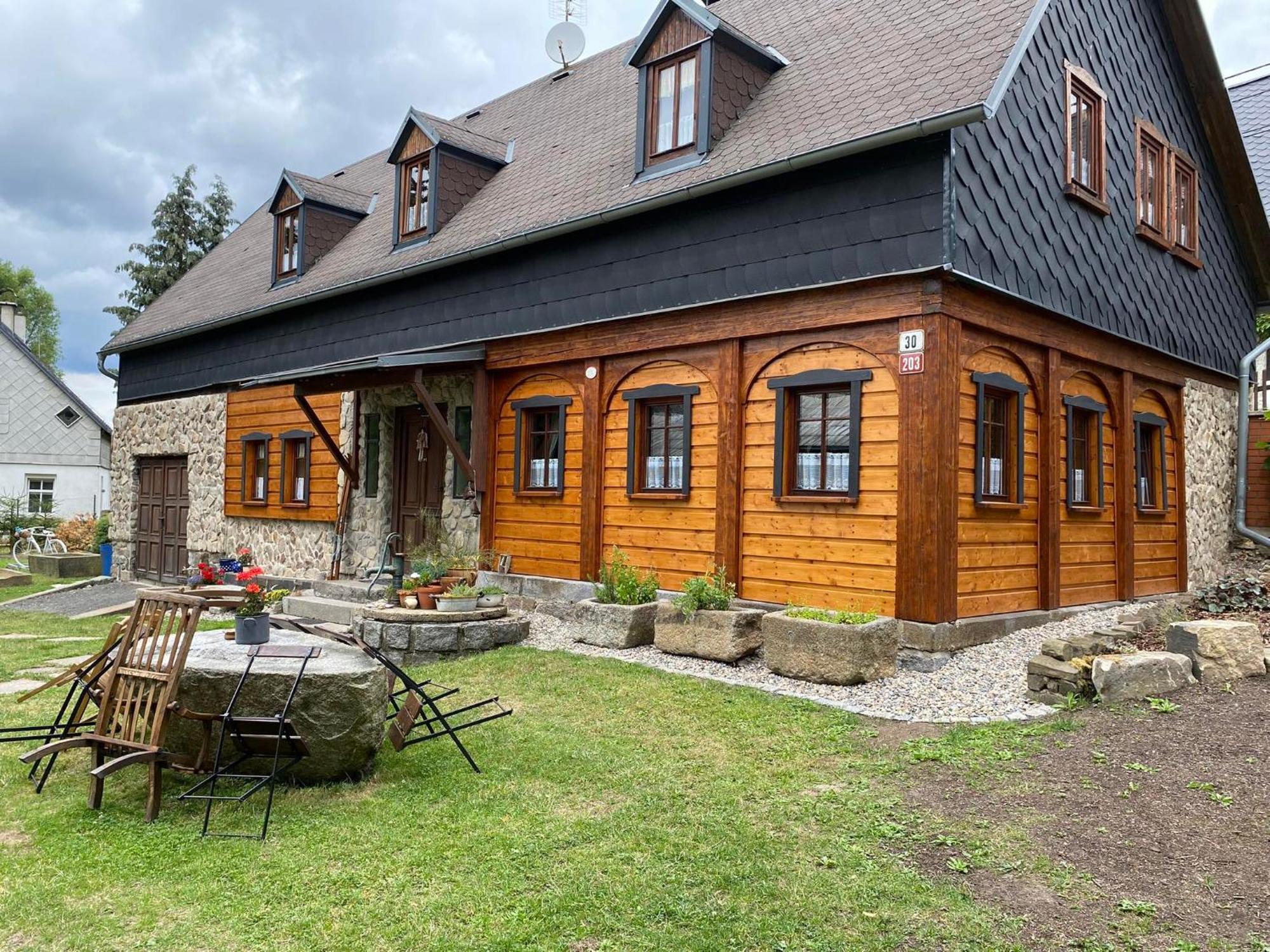 Villa Chaloupka Království Šluknov Exterior foto